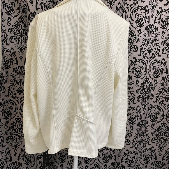 ⚡️ FLASH - White zipper blazer jacket - Picture 7 of 10
